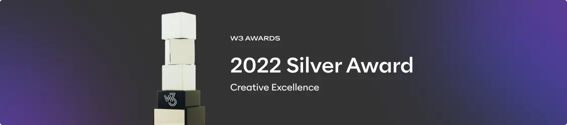 W3 Silver Award for Creative Excellence for IDEMIA’s user experience design.