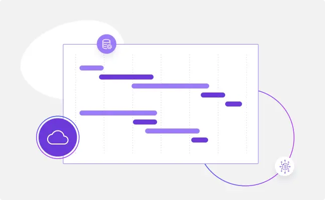 Digital roadmap creation services graphic